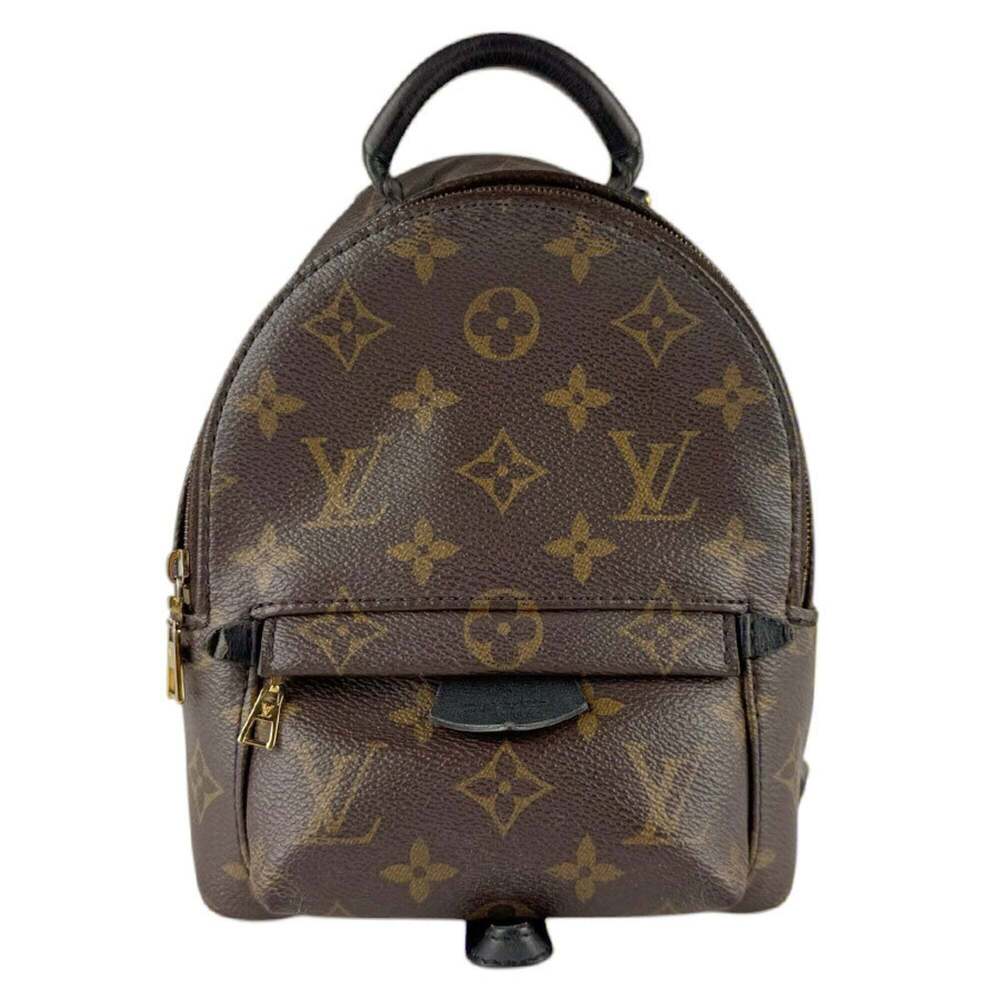 LOUIS VUITTON Authentic Brown Monogram Canvas Backpack - Picture 1 of 13